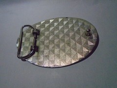 SUPERMAN FLAME LOGO STYLE BELT BUCKLE-SEE PICTURES