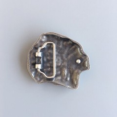Vintage Silver Plated Chief Belt Buckle Gurtelschnalle Boucle de Ceinture