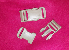 NEXUS PLASTIC SIDE RELEASE BUCKLE X 2 NEW MADE 25mm – GREAT FOR CAMPING MILITARY