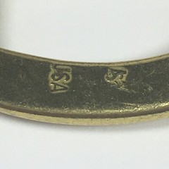 Vintage Replacement Belt Buckle Fits 1.2&Prime; Simple Basic Gold Toned Made in USA 1A