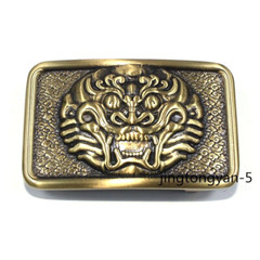 Brass « Dragon Head » Belt Buckle Man&rsquo;s Pin Belt Buckles Fits For 40mm Wide Belt
