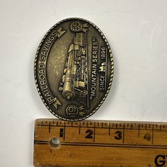 Railroad Savings « Mountain Series » 1985 Since 1896 # 4 of a Collectors Series