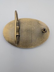 Belt Buckle w/ Inscription Commissioner Tom Collins