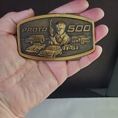 Proto 500 Limited Edition Commemorative Belt Buckle Professional Mechanic Brass