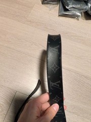 Louis Vuitton Pre-Owned Monogram Eclipse Suntulle Belt