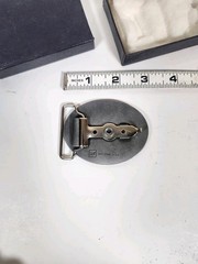 Hit Line USA Men&rsquo;s Western Oval Kimberly Idaho Belt Buckle Fits 1.5 in