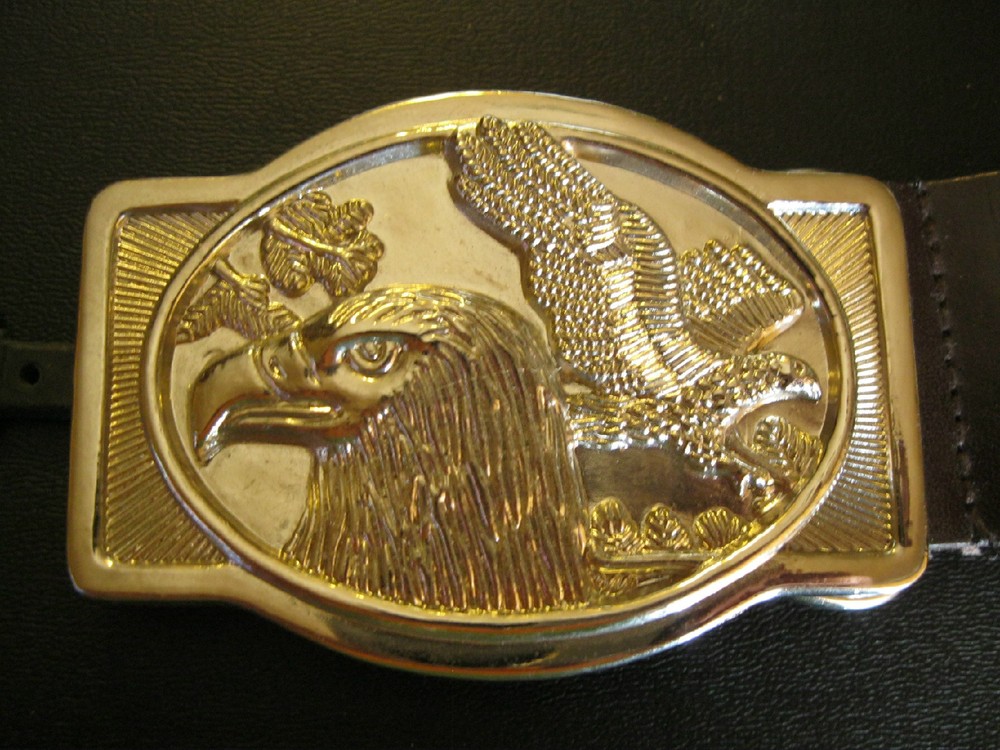 Eagle Flying Eagle Head Belt Buckle New