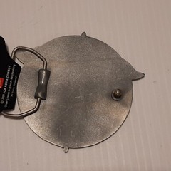 HARD ROCK HEAVY METAL BAND JOB FOR A COWBOY Metal Belt Buckle