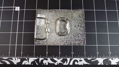 UNIQUE BRIGHT Finish STAINLESS STEEL Belt Buckle « PINK ENAMEL-WOMEN DANCING »