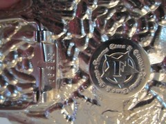 TRIPLE ROSE BELT BUCKLE STARS & STRIPES FOREVER – MASSIVE 6 1/2&Prime; X 3&Prime; – GW9