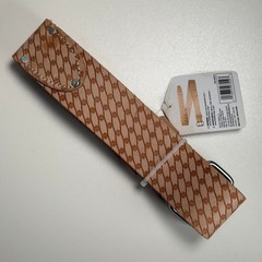 McGuire-Nicholas 2 Inch Leather Belt Men 28-46 Tan Work Tool Belt Steel Buckle
