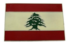 Lebanon Flag Belt Buckle New Western Cowboy Rodeo Lebanes Men Women Middle East