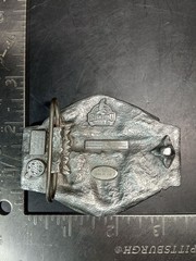 1988 Siskiyou American Veteran Enameled Belt Buckle