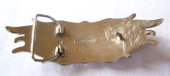 Harley Davidson 2004 Flames Bar & Shield 6&Prime; Belt Buckle 99555-04V Nice 1