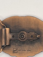 AMBULANCE BELT BUCKLE / TRI-STATE COACH SALES, INC. Mc HENRY, ILLINOIS
