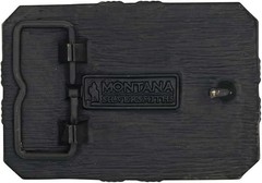 Montana Silversmiths Attitude Forever Free Eagle Flag Western Belt Buckle