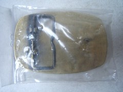 Raton NM Deer Elk Bear Hunt NRA Whittington Center Brass Belt Buckle 1991