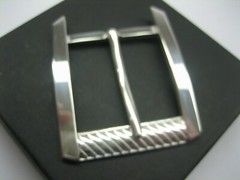 STERLING SILVER 925 BUCKLE AVAILABLE FOR 1&Prime; 1-1/8&Prime; 1-1/4&Prime; 1-3/8&Prime; 1-1/2&Prime; BELTS