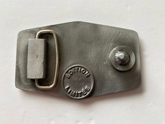 Belt Buckle- Federation Motocycliste du Quebec Boucle De Ceinture 1995