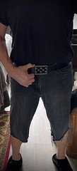 “Visitors Over Cairo” Industrial Studded Belt Buckle – Darren McNeese Archive
