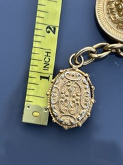 Andrew Spingarn Belt/necklace lion head RARE Wow