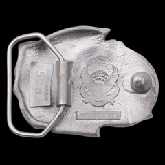 I&rsquo;d Rather Be Salmon Fishing Belt Buckle