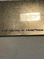 N.O.S. 2007 VINTAGE”THE BEATLES” ABBEY ROAD BELT BUCKLE/APPLE Corps Ltd 👀LQQK👀