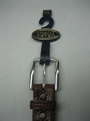 STERLING SILVER 925 SOLID BUCKLE & LOOP, & GENUINE LIZARD BELT 28 MM WIDE U.S.A