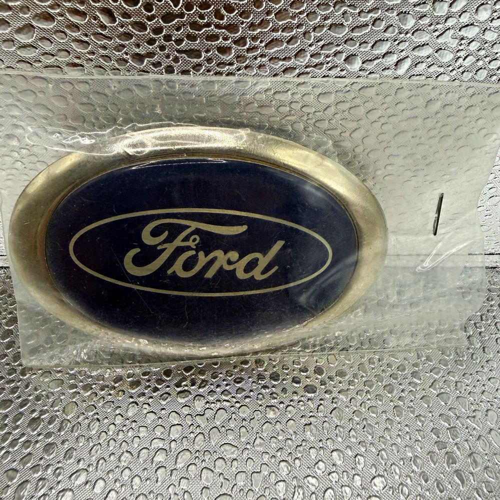 Ford Oval Logo Blue & Silver RJ Robert’s &Company Rochester Michigan NEW