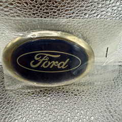 Ford Oval Logo Blue & Silver RJ Robert’s &Company Rochester Michigan NEW