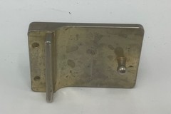 Vintage Dunhill Belt Buckle-Brown with Gold Tone- 2 x 1 1/2”