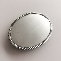 Vintage Style Western Rope Oval Blank Belt Buckle also Stock in US