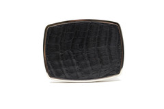 Caiman Belt Buckle, Exotic Belt Buckle, ( 1.5 ») Removable Western Buckle