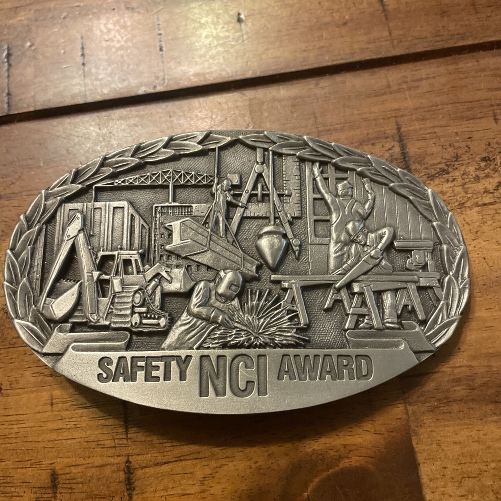 NCI Safety Award Belt Buckle