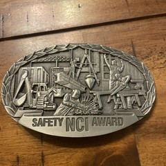 NCI Safety Award Belt Buckle