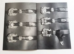 AL BERES 1995 1ST (8) PAGE 6 X 9 MINI CATALOG OF STERLING SILVER BELT BUCKLES