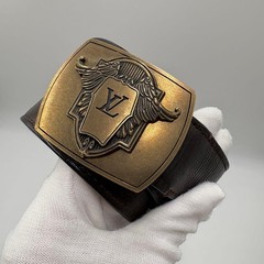 Louis Vuitton Pre-Owned Belt Brown Gold