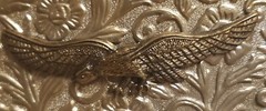 Bird belt buckle western cowboy west southern South estate