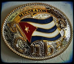 COUNTRY FLAG BELT BUCKLE