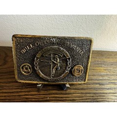 Rare hard to find Bell of Pennsylvania belt buckle 1983 Limited Edition