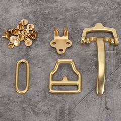 High Quality Brass Belt Buckle For Collar Or Belt Accessories Excellent