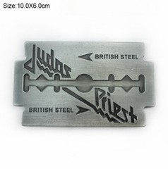 JUDAS PRIEST Band Belt Buckle for Heavy Metal Music Enthusiasts, Fit 1.5in Belts
