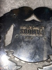 Vintage Cadillac Emblem Flag Large Belt Buckle by Famous Stars and Straps