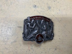1987 Anheuser Busch Hook & Ladder Belt Buckles This Buds For You – NIB