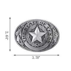 QQA Native American men&rsquo;s novelty belt buckle Birthday party holiday 6*9, 13