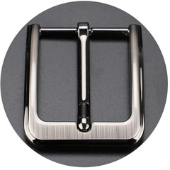 1.5 Inches (38-40 Mm) Belt Buckle Single Prong Square Replacement Buckle for Men