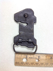 Vintage 4 X 4 BELT BUCKLE Brass Four Wheel Drive Off Road