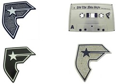 Famous Star and Strapes F Initial Belt Buckle Skateboard Men Women Fashion Rodeo