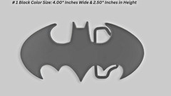 Batman Belt Buckles DC Comics Costume Original Cosplay Men Halloween Black Metal