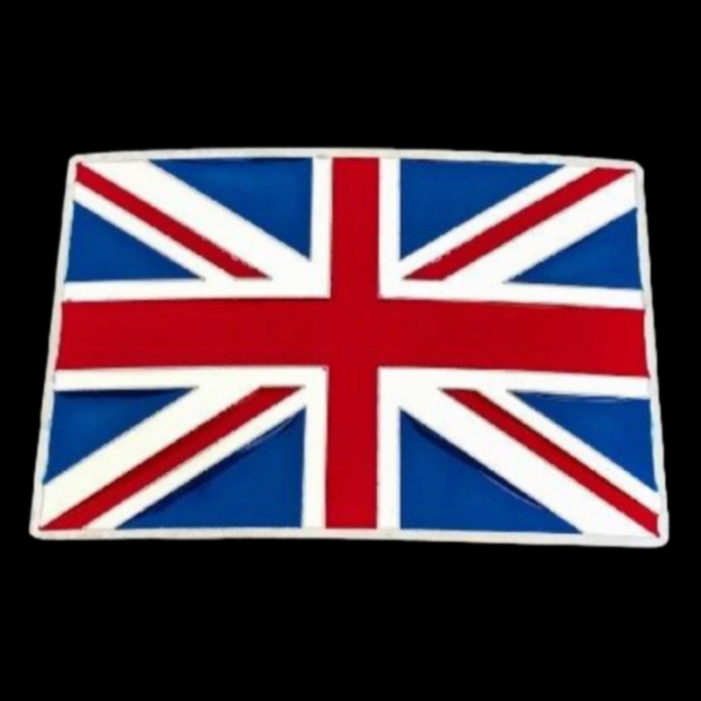 UK Britain British Union Jack United Kingdom Flag Belt Buckle Buckles